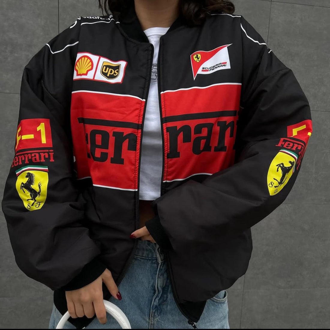 Ferrari jackets, depth hoodies and balaclava hoodies by Driftlines