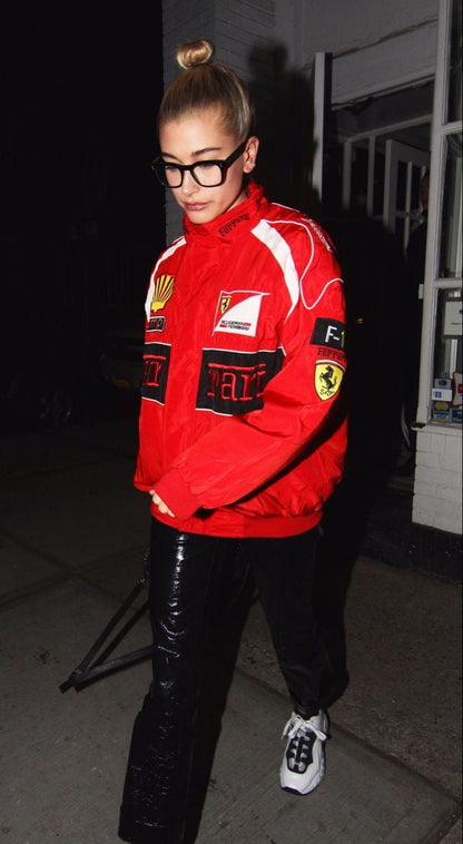 Ferrari F1 Red Racer Jacket  _ urbanhide