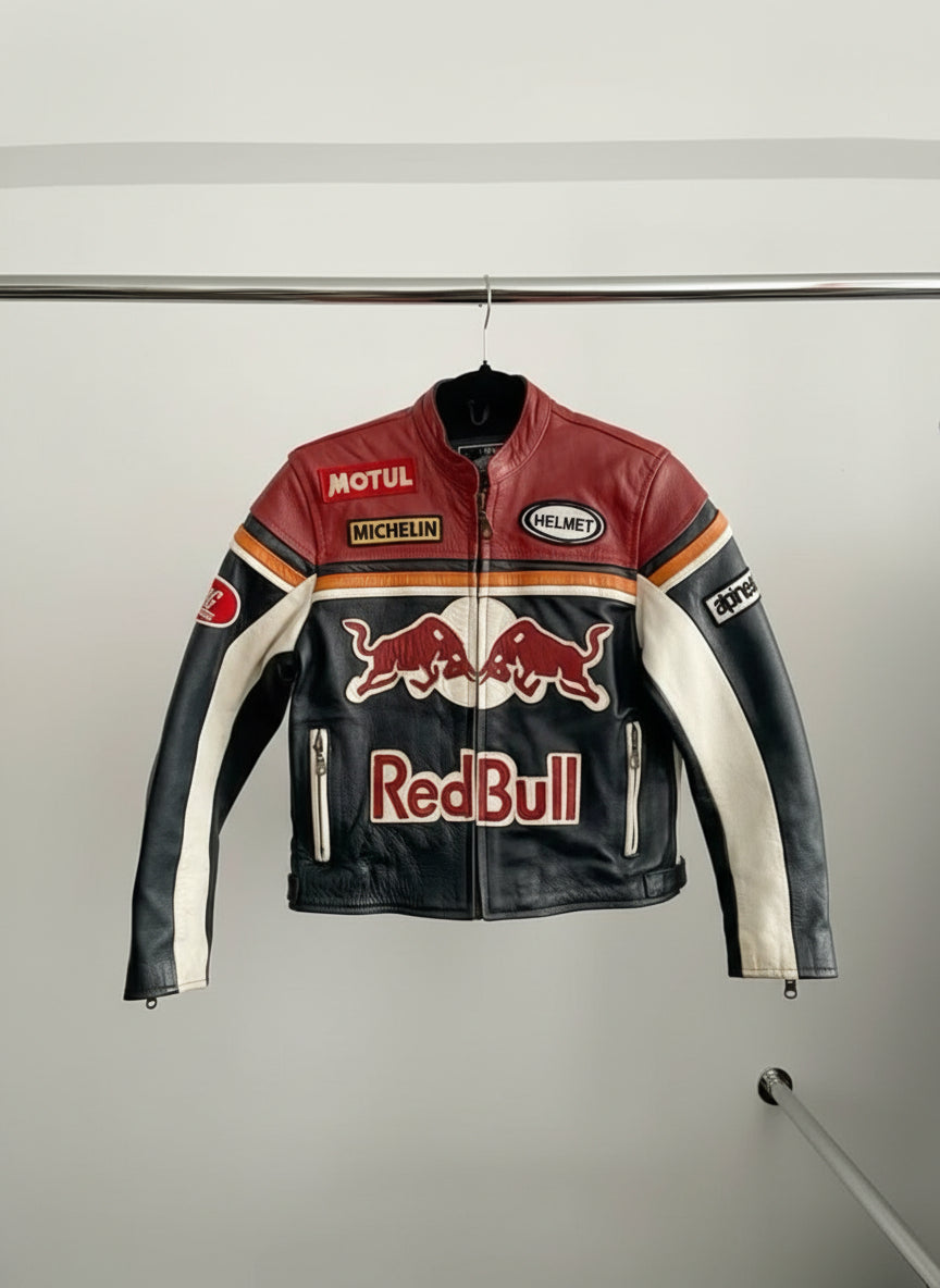 REDBULL LEATHER JACKET