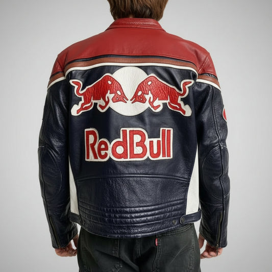 REDBULL LEATHER JACKET - Warmsouls